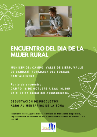 Imagen Encuentro del día de la mujer rural