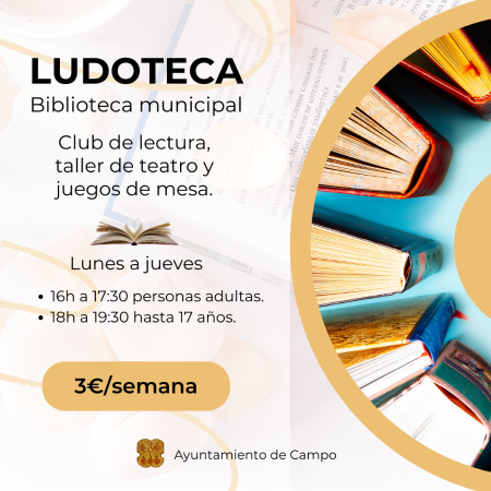 Imagen Ludoteca en la biblioteca municipal