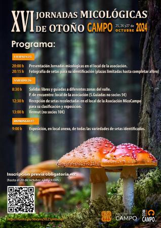 Imagen XVII Jornadas Micologicas en Campo del 25 al 27 de octubre