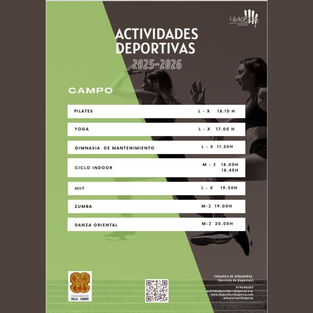 Imagen Actividades deportivas en Campo 2025-2026