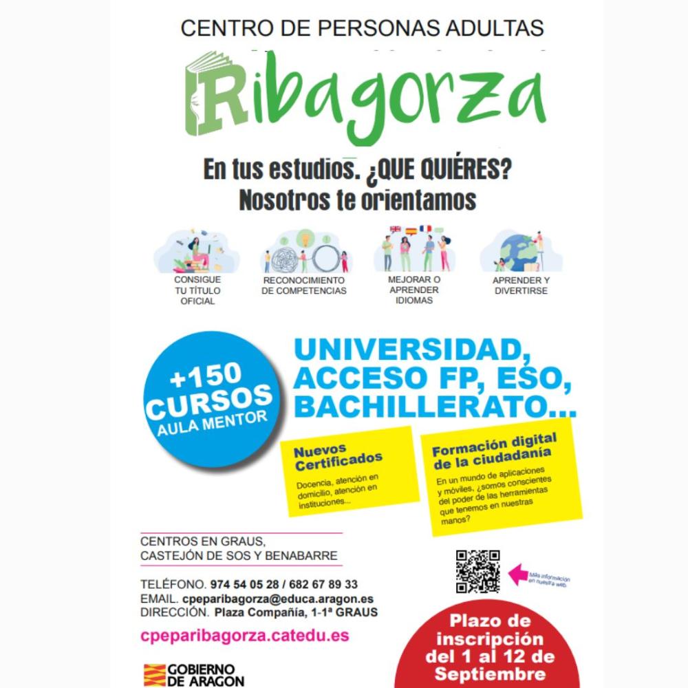 Imagen Cursos de Educación de Adultos en Ribagorza