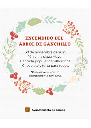 Imagen Encendido del árbol de ganchillo