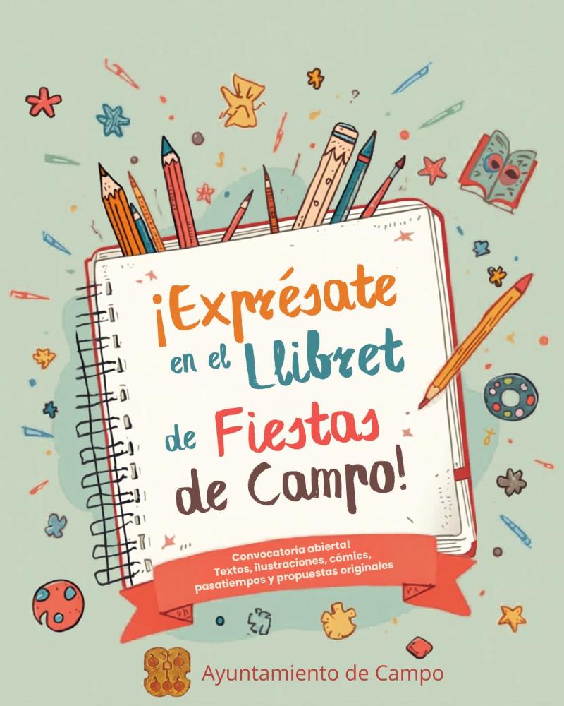Imagen Exprésate en el llibret de Fiestas