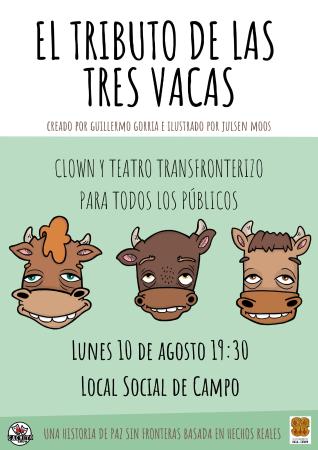 Imagen Cuentacuentos "El tributo de las 3 vacas" con su autor Guillermo Gorria