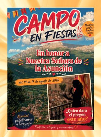 Fiestas mayores 2026