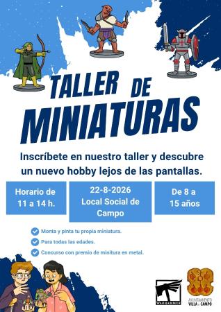 Imagen Taller de miniaturas