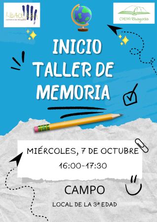 Imagen Taller de memoria para personas mayores