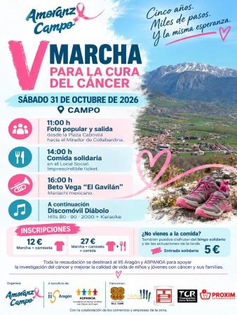 Imagen V Marcha para la Cura del Cáncer de Campo