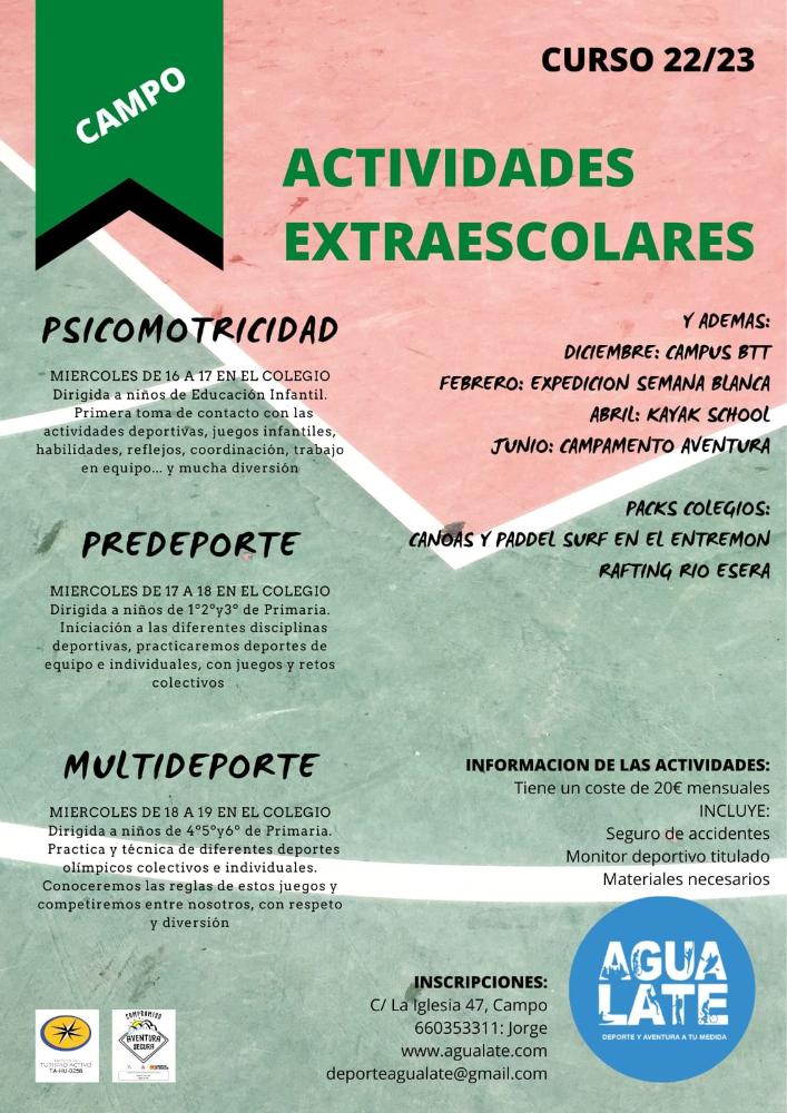 Imagen Actividades extraescolares